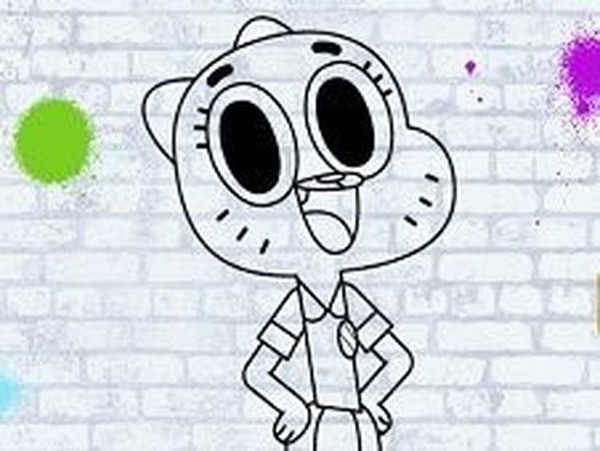 Gumball Color Art Game