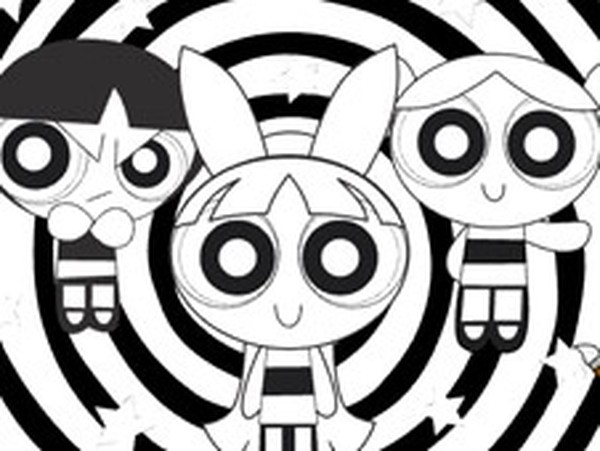 Powerpuff Girls Color Art
