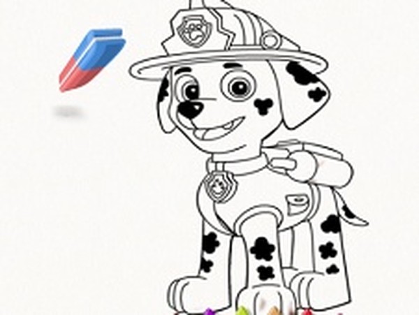 Paw Patrol Coloring Fun Game