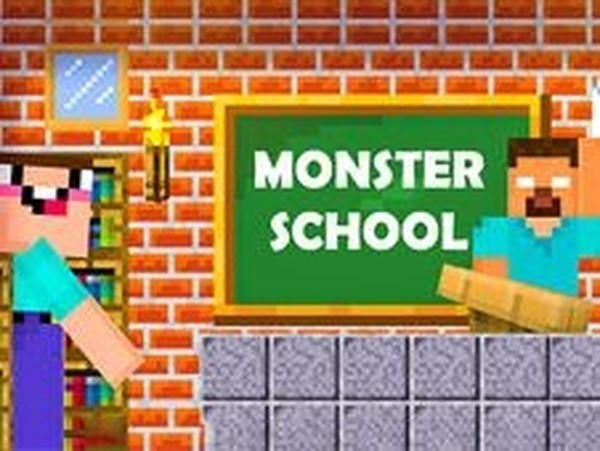 Friendly Monster School Mini Games