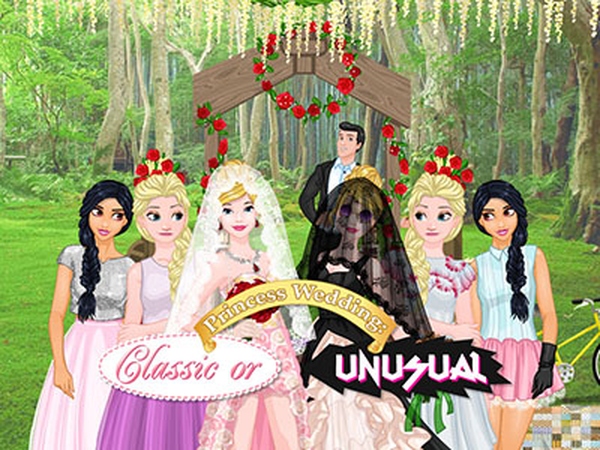 Princess Ella Wedding Style Game