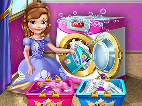 Royal Laundry Day Simulation Game