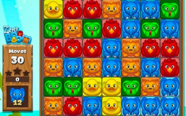 Zoo Animal Match Puzzle